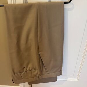 John Varvatos Classic Tan Dress Pants.  Hemmed to 31”.